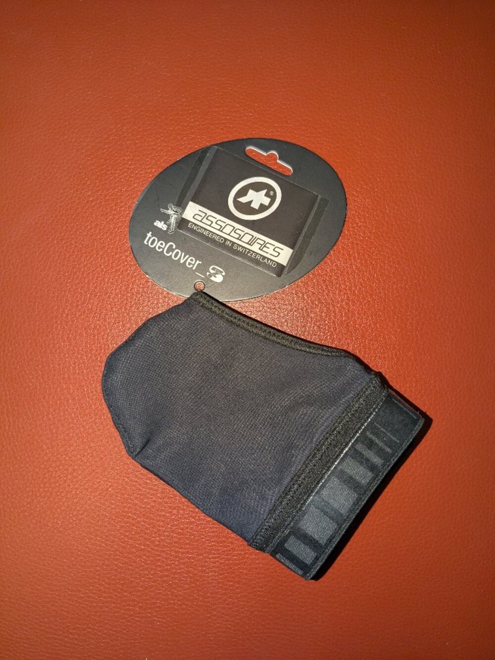New Assos Toe Cover S7 Road Cycling Body R&D Men's Size 0 Black Bike Active